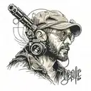 leon the professional tattoo design idea