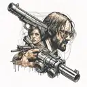leon the professional tattoo design idea