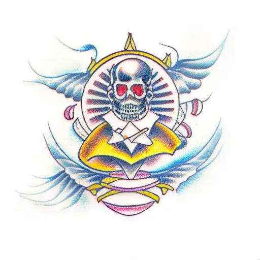 changing life tattoo design idea