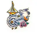 changing life tattoo design idea