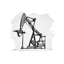 Pumpjack tattoo design idea