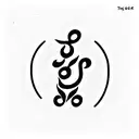 Tamil font tattoo design idea