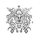 Letra chola tattoo design idea