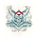 Letra chola tattoo design idea