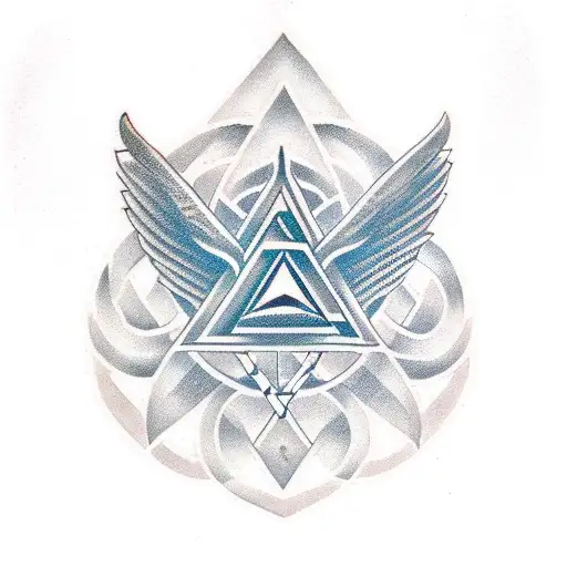 Valknut Symbol tattoo design idea