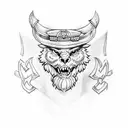 marine corps Daughter tattoo design idea