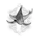 whale shark tattoo design idea