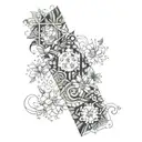 sleeve patchwork tattoo tattoo design idea