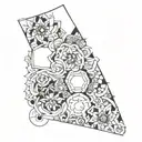 sleeve patchwork tattoo tattoo design idea