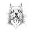 john wick tattoo design idea