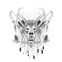 john wick tattoo design idea