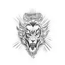 john wick tattoo design idea