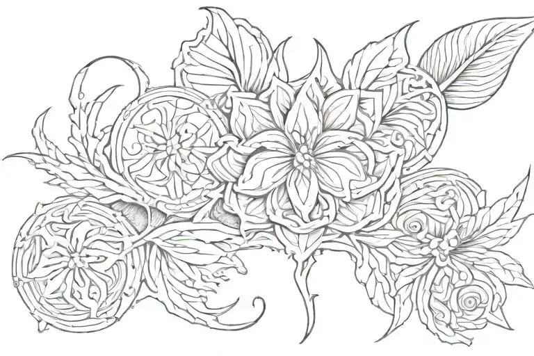 Quick tattoo design idea