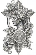 Religious   tattoo design idea