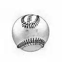 baseball tattoo design idea