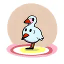 silly goose  tattoo design idea