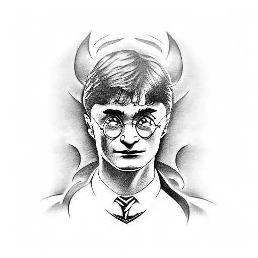 Harry potter  tattoo design idea