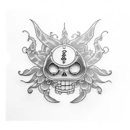 Ace and luffy tattoo design idea