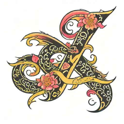 Japanese letter for love you tattoo design idea