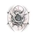 torn skin with binary numbers underneath in arm and forearm tattoo design idea