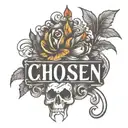 Chosen tattoo design idea