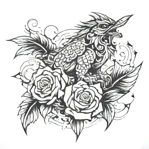 tattoo inspired by DPR IAN tattoo design idea