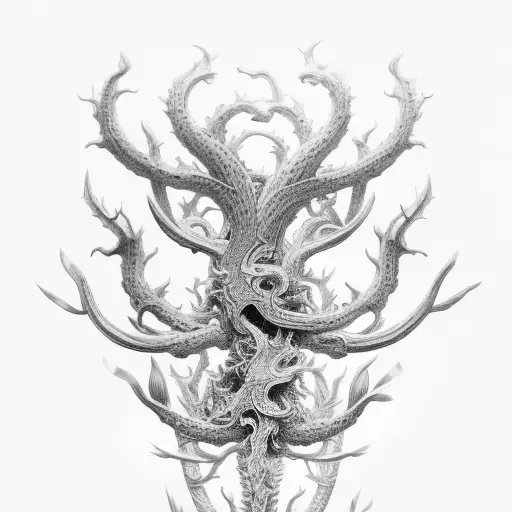 lernean hydra tattoo design idea