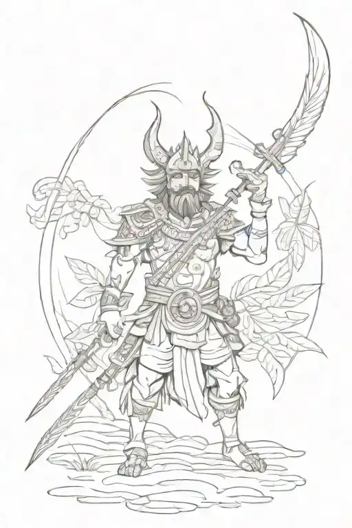 Lapu Lapu Filipino tattoo design idea
