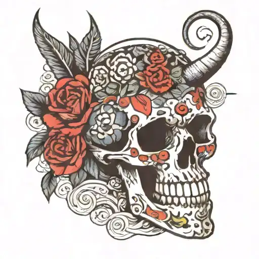 hel tattoo design idea