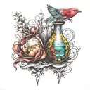 proverbs 4:23 tattoo design idea