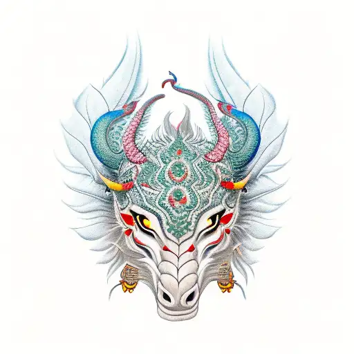 Buy DRAGON Temporary Tattoo, Dragon Ball Tattoo, Multicolor Temporary Tattoo,  Fake Fattoo, Fantasy Tattoo, Artist Drawing, Gift Idea Online in India -  Etsy