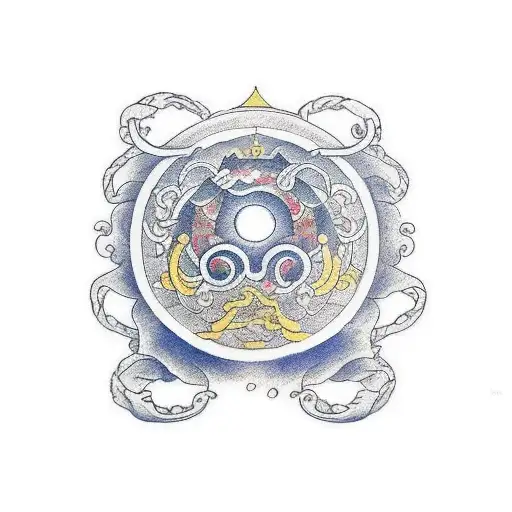 Zodiac Sign Libra tattoo design idea