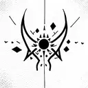 Blue exorcist  tattoo design idea