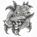 Pierce The Veil tattoo design idea