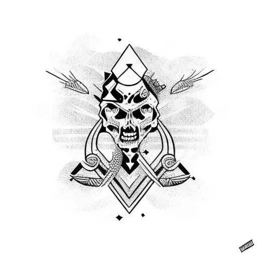 no risk, no story tattoo design idea