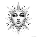 ballet freedom sunshine tattoo design idea