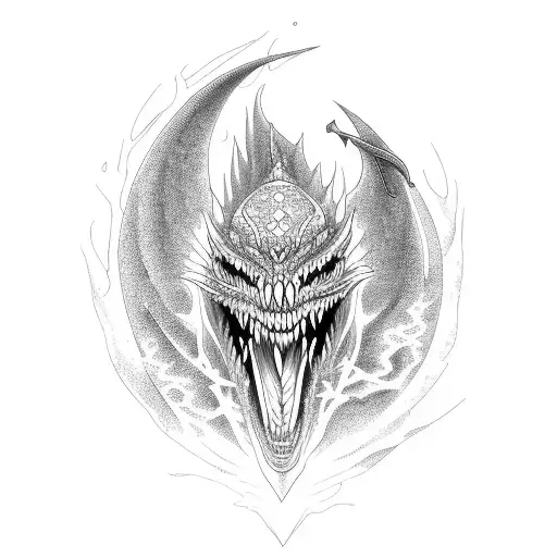 jormungand tattoo design idea