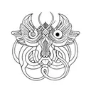 O negative tattoo design idea