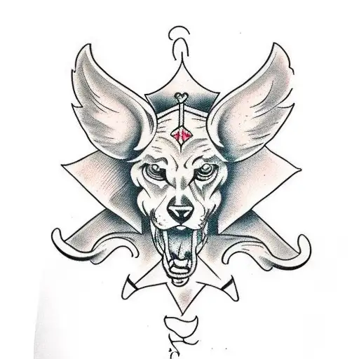 picture based on psalm 23:4 tattoo design idea