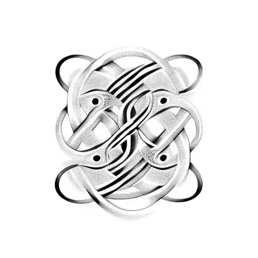 Infinity Symbol tattoo design idea