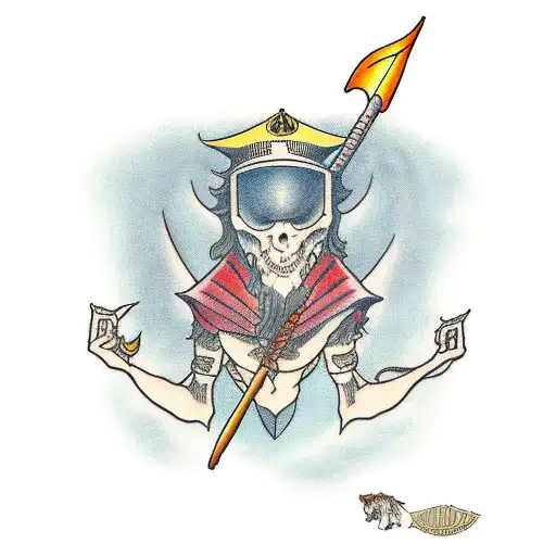 Narsil with the Riddle of the strider poem tattoo design idea