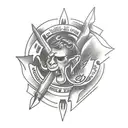 Narsil tattoo design idea