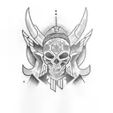 biblical  tattoo design idea