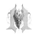 biblical  tattoo design idea