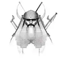 persian warrior tattoo design idea