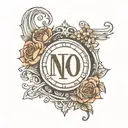 August 9th 2024 in Roman numerals  tattoo design idea