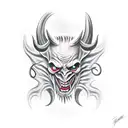 devil tattoo design idea