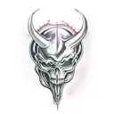 devil tattoo design idea