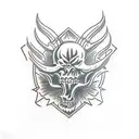 devil tattoo design idea