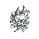 devil tattoo design idea